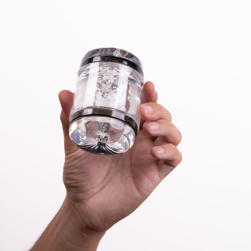 ANSON Crystal Clear Hard Cup TPE Masturbator