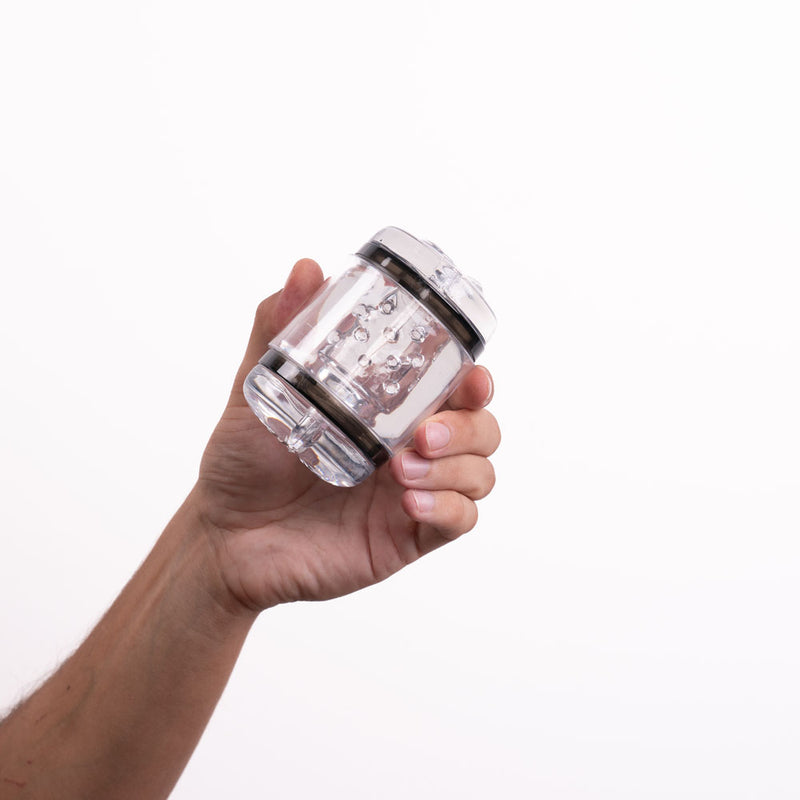 ANSON Crystal Clear Hard Cup TPE Masturbator