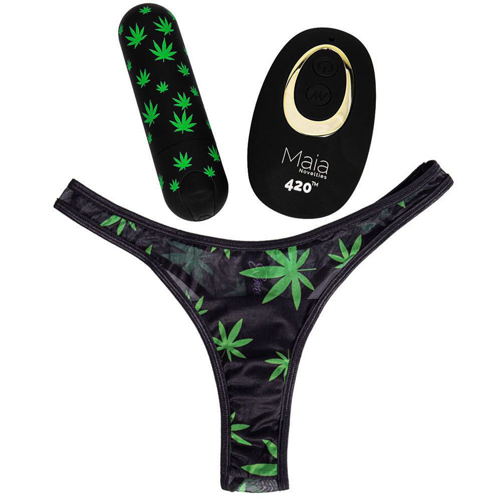 420 DATE NIGHT Remote Control Panty Vibrator Size Large / X-Large