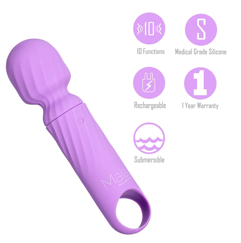 VIBELITE Dolly PURPLE Rechargeable Mini Wand