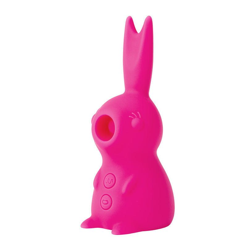 HUNNI Suction Licking Vibrating Rechargeable Bunny Vibrator