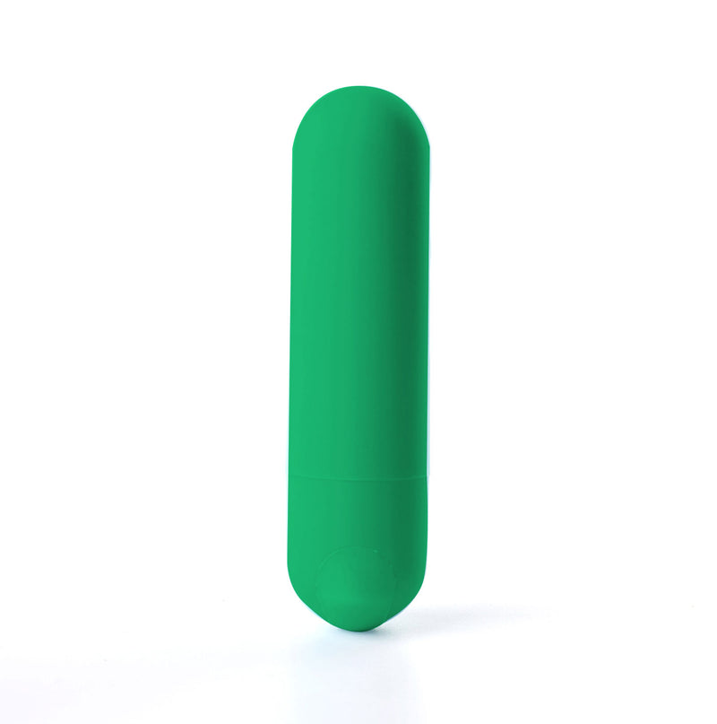 JESSI USB Rechargeable Super Charged Mini Bullet EMERALD