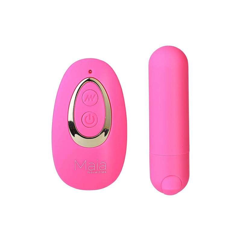 JESSI Remote Rechargeable Super Charged Mini Bullet PINK