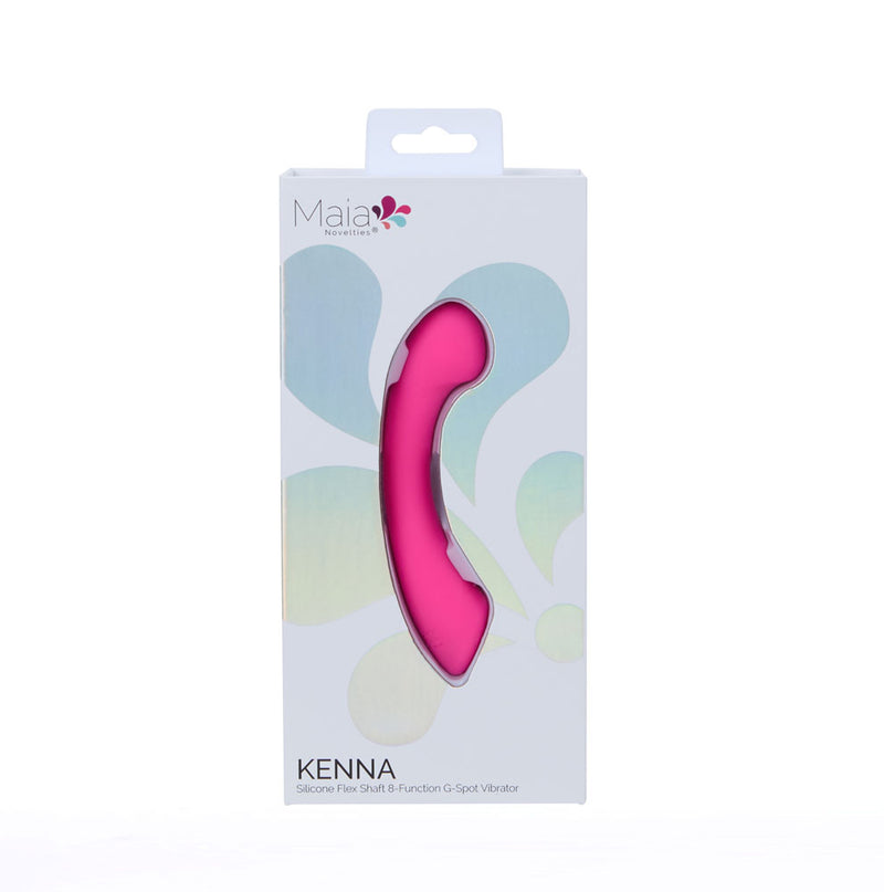 KENNA PINK Silicone Flex Shaft 10-Function G-Spot Vibrator