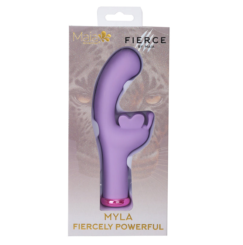 MYLA LAVENDER 10-Function Rechargeable Butterfly G-Spot Vibrator (Jaguar Power)