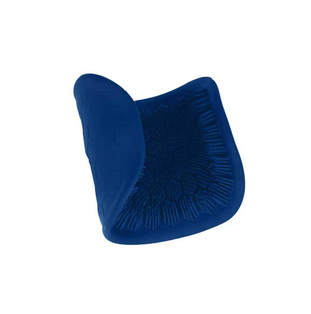 MADDOX BLUE - VIBELITE 3.5-Inch Textured Palm Grip Liquid Silicone Stroker