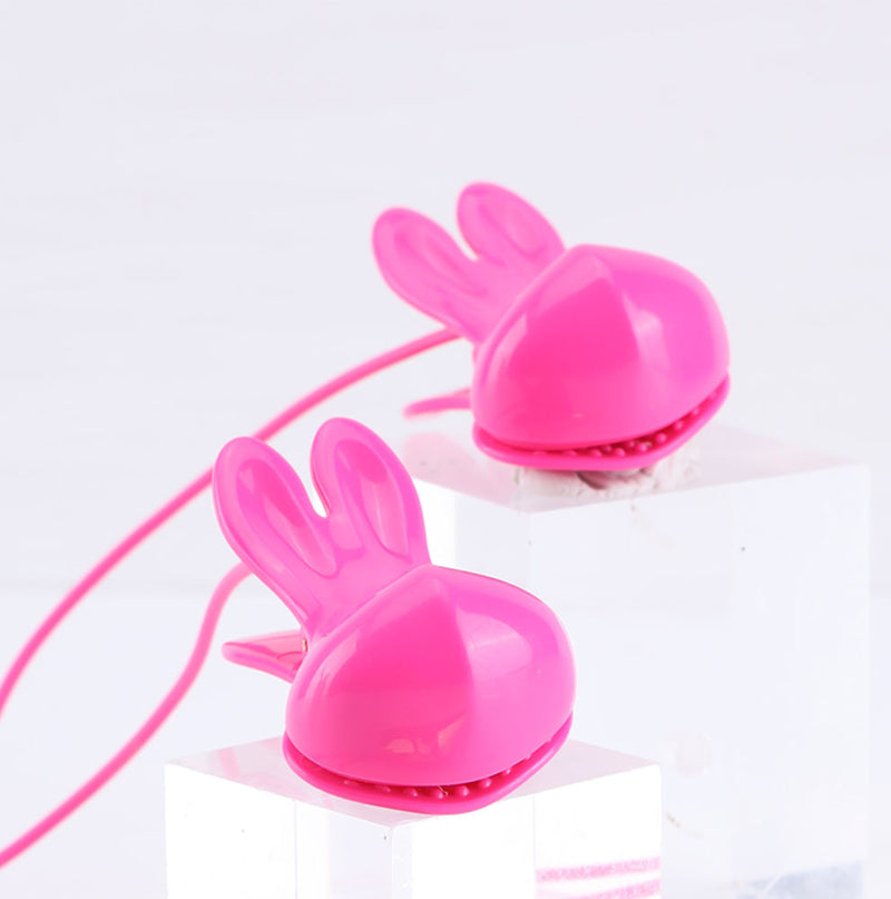 MOLLI PINK Vibelite 10-Function Vibrating Nipple Clamps + Necklace