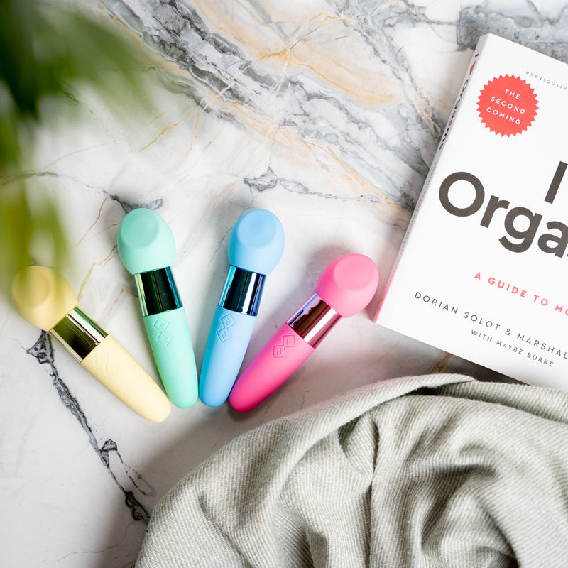 RINA BLUE Rechargeable Dual Motor Silicone 15-Function Vibrator