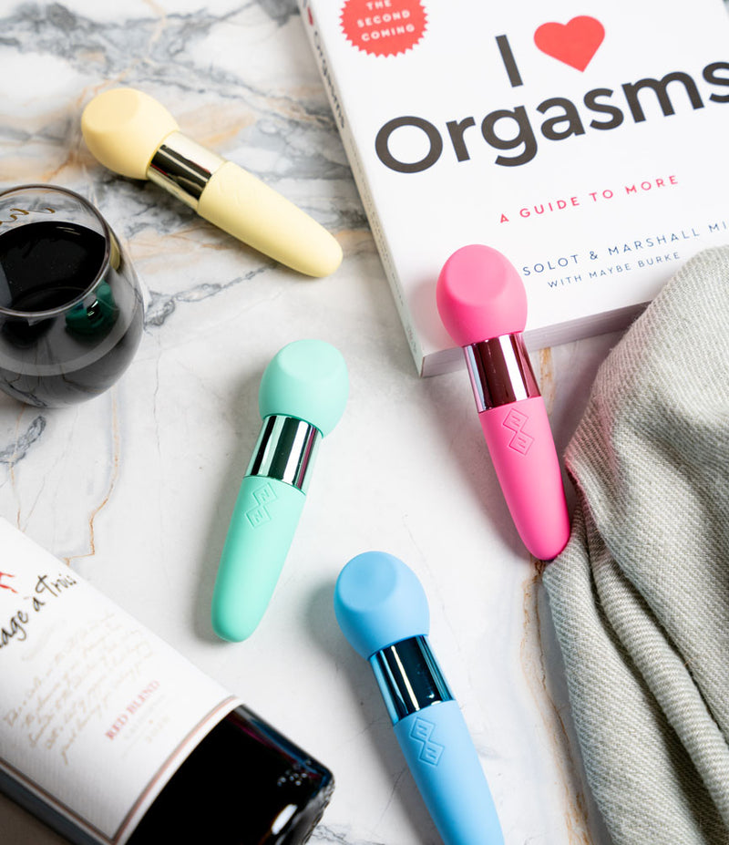 RINA BLUE Rechargeable Dual Motor Silicone 15-Function Vibrator