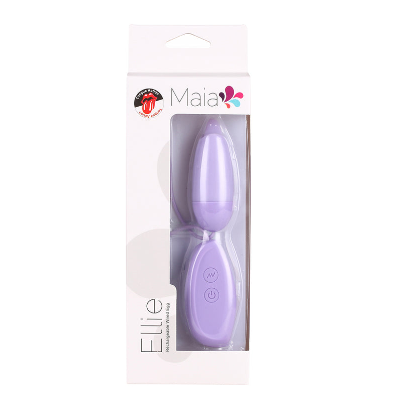 ELLIE 10-Function USB Rechargeable Wired Bullet Vibrator