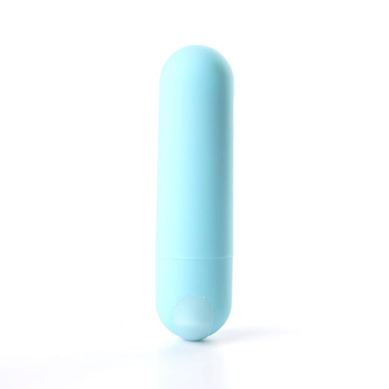 JESSI USB Rechargeable Super Charged Mini Bullet Teal Blue