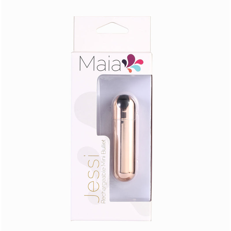JESSI GOLD USB Rechargeable Super Charged Mini Bullet