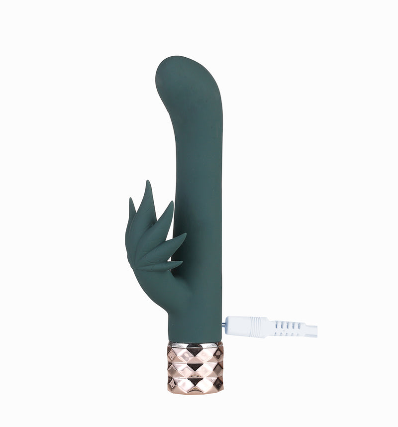 KUSHA 420 Series Crystal Gems USB Rechargeable 10-Function G-SPOT VIBRATOR
