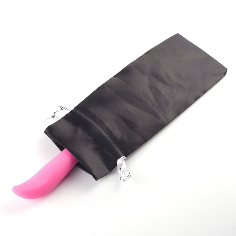MADDIE USB Rechargeable Silicone 10-Function G-Spot Bullet Vibrator - NEON PINK