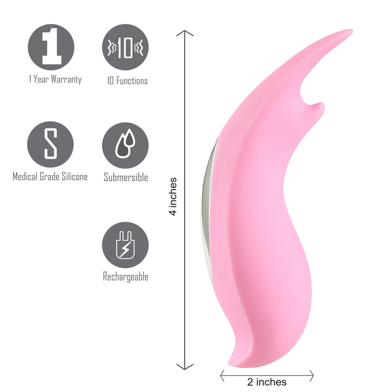 SERA USB Rechargeable Clitoral Lay-On Bullet Vibrator