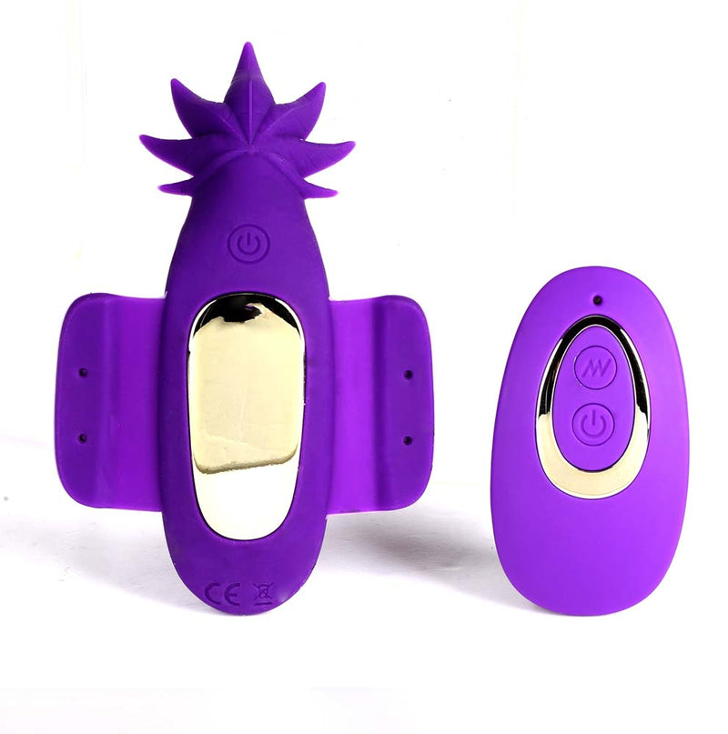 SATIVA 10-Function Remote Control Panty Vibrator Purple 420 Series maiatoys.com SATIVA 10-Function Remote Control Panty Vibrator Purple 420 Series maiatoys.com