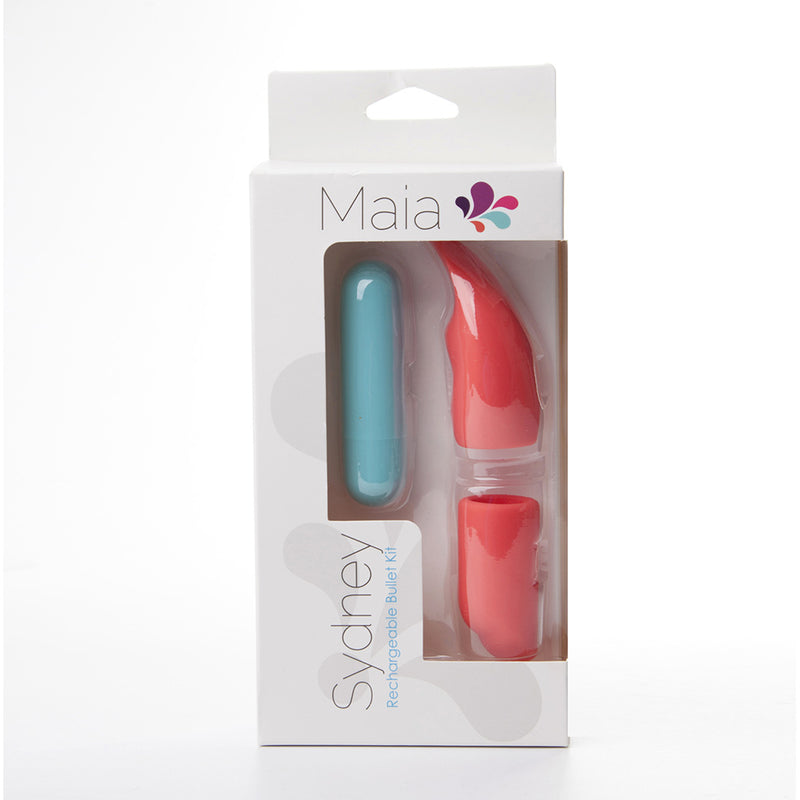 SYDNEY USB Rechargeable Mini Bullet  with 2 Silicone Sleeves