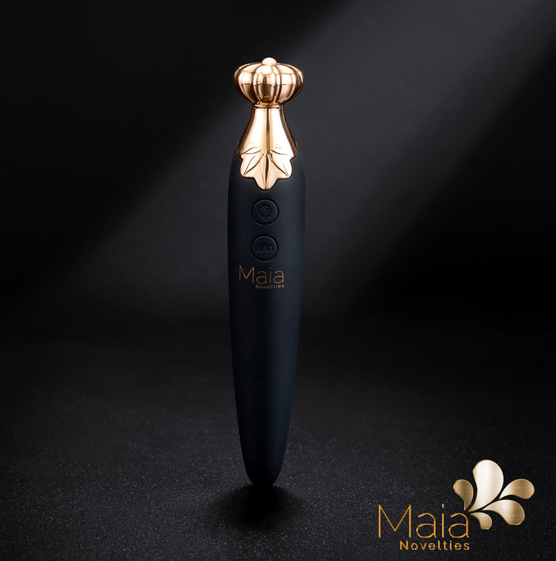 VAPORATOR Silicone Vibrator Black 420 Series