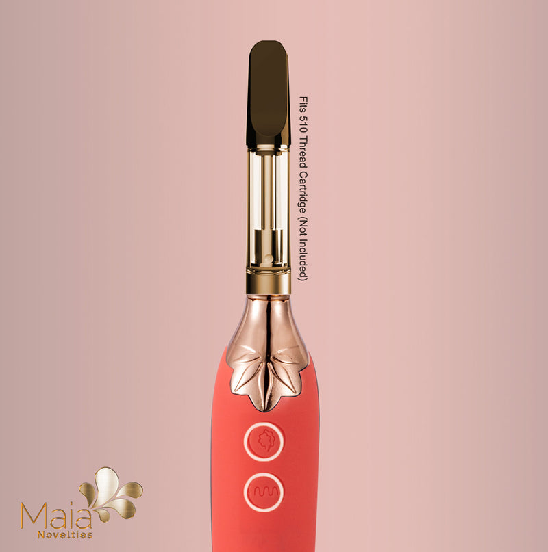 VAPORATOR Silicone Vibrator Pink 420 Series