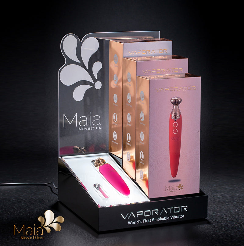 VAPORATOR Silicone Vibrator Pink 420 Series