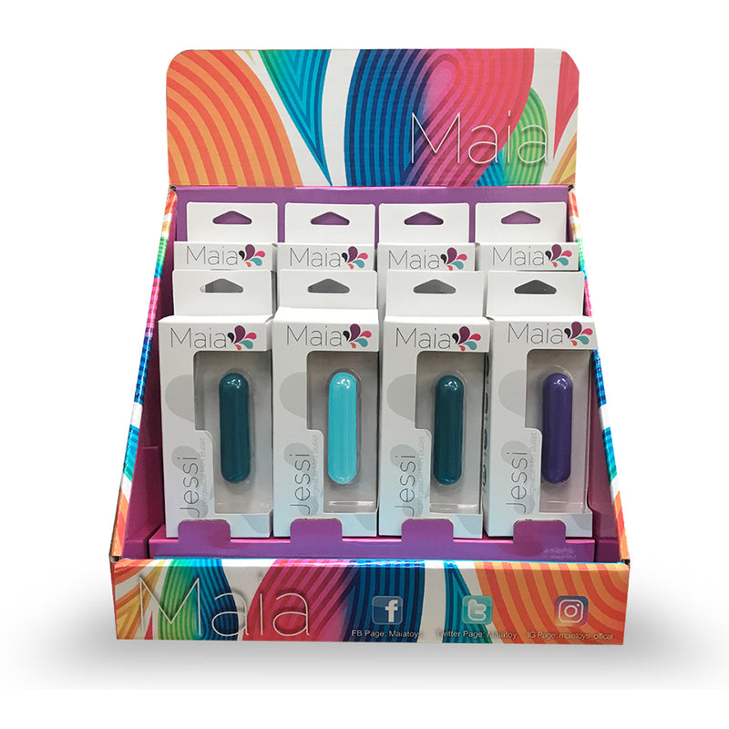 Maia Toys JESSI BULLET Tester Display (Product Included)