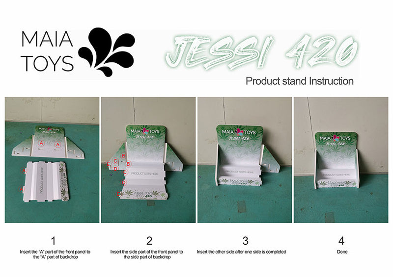 Maia Toys JESSI 420 BULLET Tester Display (Product Included)