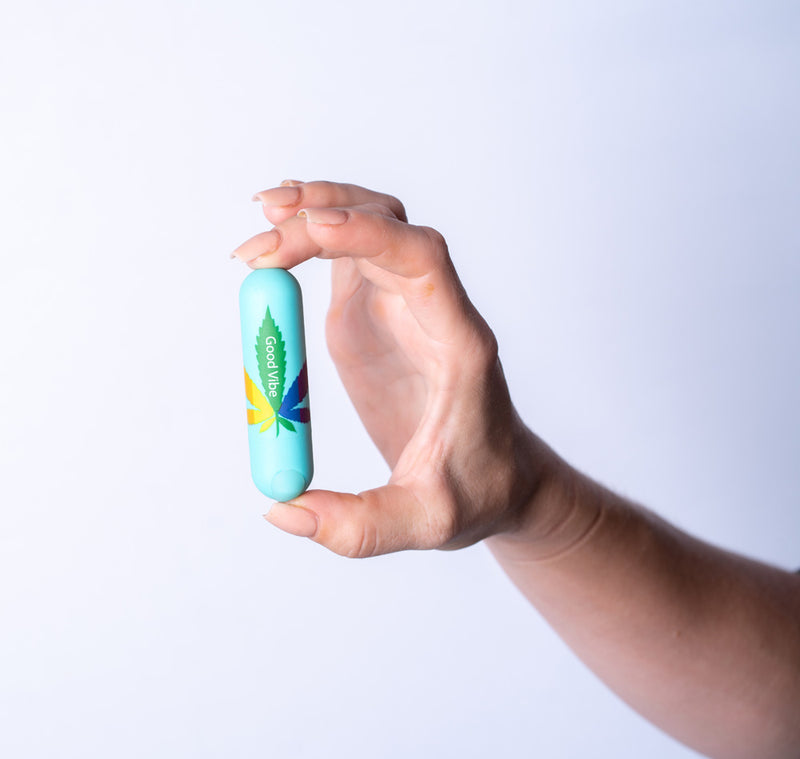 JESSI 420 Series USB Rechargeable Super Charged Mini Bullet TEAL BLUE