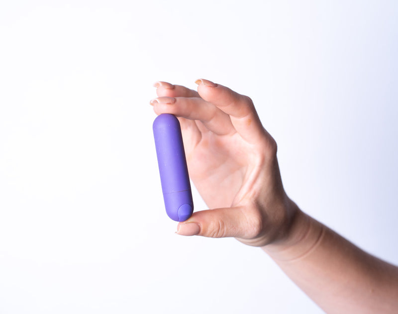 JESSI USB Rechargeable Super Charged Mini Bullet PURPLE