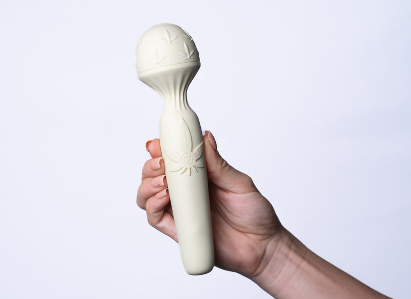 MARLIE 420 Series 15-Function Silicone Bendable Rechargeable Waterproof Vibrating Pleasure Wand
