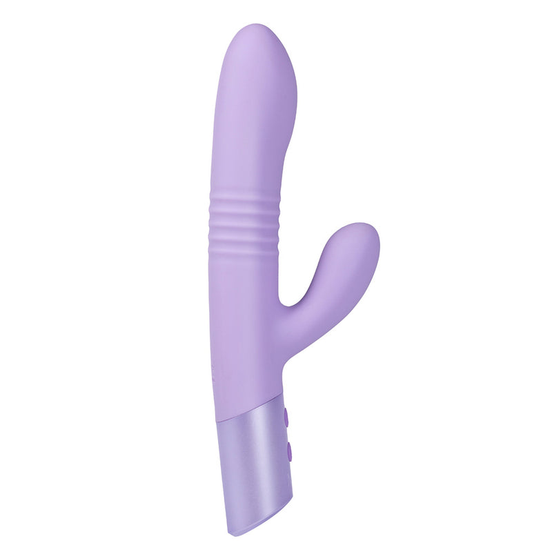 AYLA Liquid Silicone Rechargeable Dual Motor Thrusting Rabbit