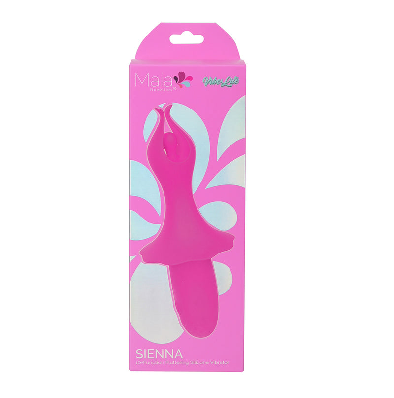 SIENNA Pink Vibelite 10-Function Fluttering Silicone Vibrator