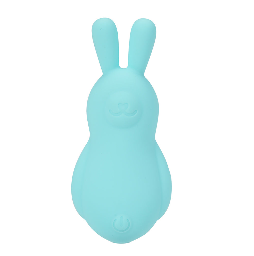 BRI Vibelite 12-Function Rechargeable Silicone Bunny Vibrator Teal