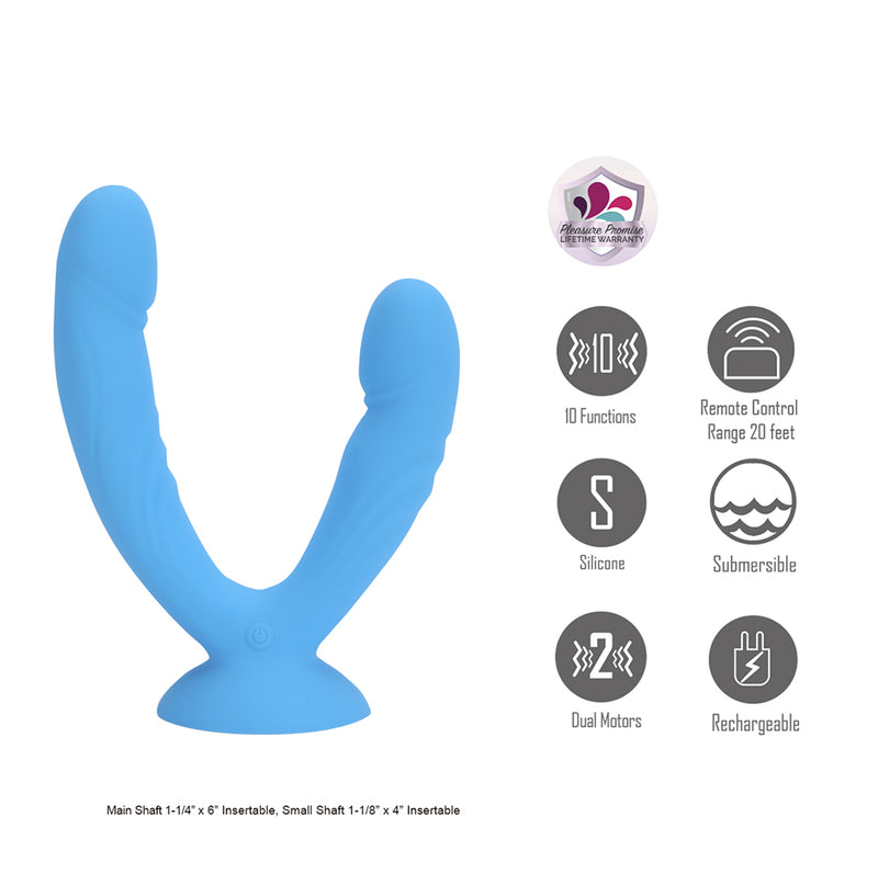 ANDRA 10-Function Dual Penetration Suction Cup Dong