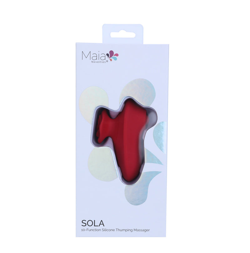 SOLA 10-Function Silicone Thumping Massager