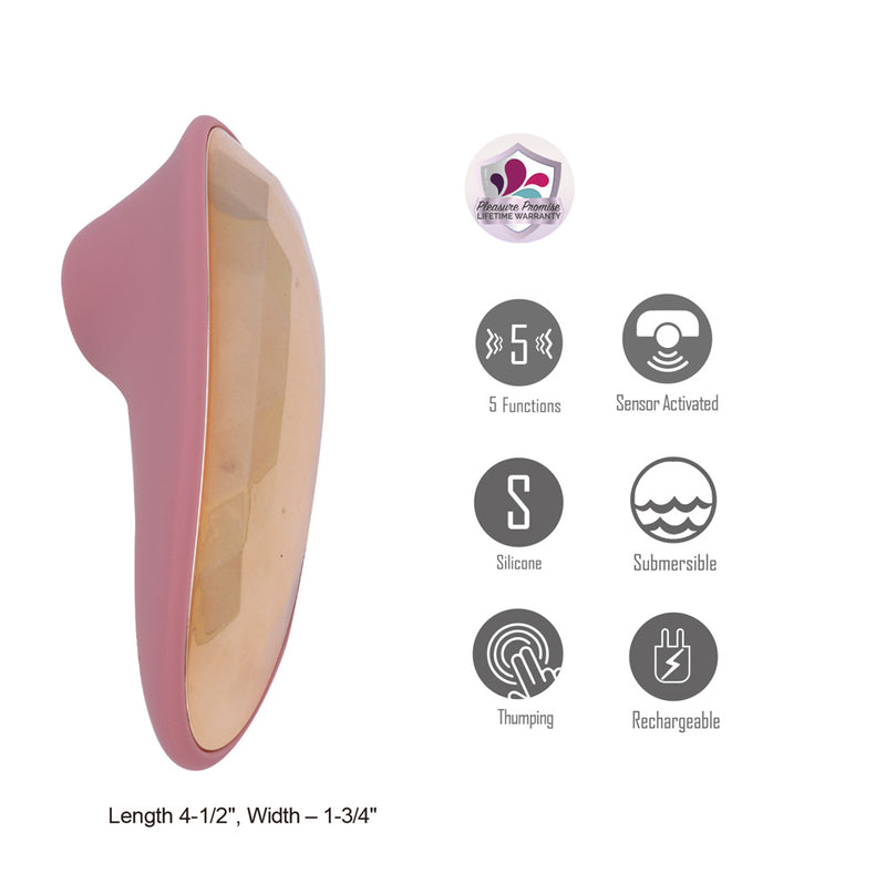 LONDYN 5-Speed Sensor Activated Thumping Vibrator