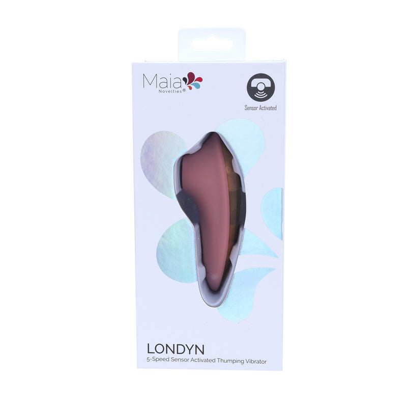 LONDYN 5-Speed Sensor Activated Thumping Vibrator