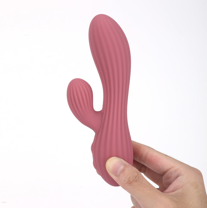 SEDONA 12-Function Liquid Silicone Dual Stimulation Vibrator