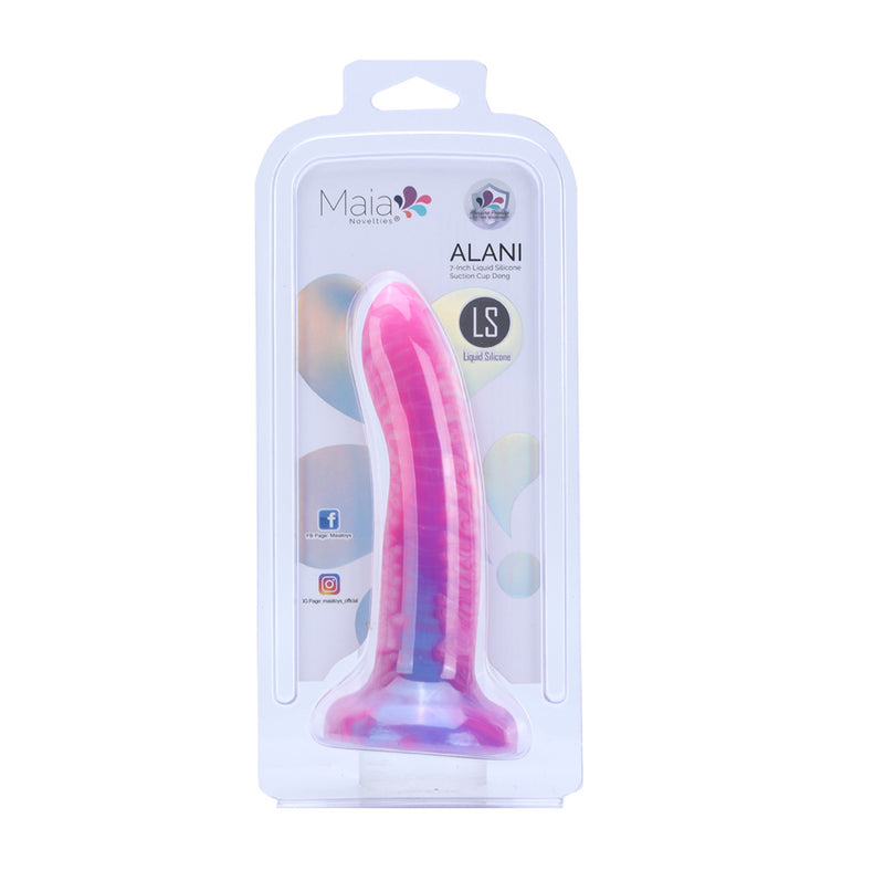 ALANI 7-Inch Liquid Silicone Suction Cup Dong