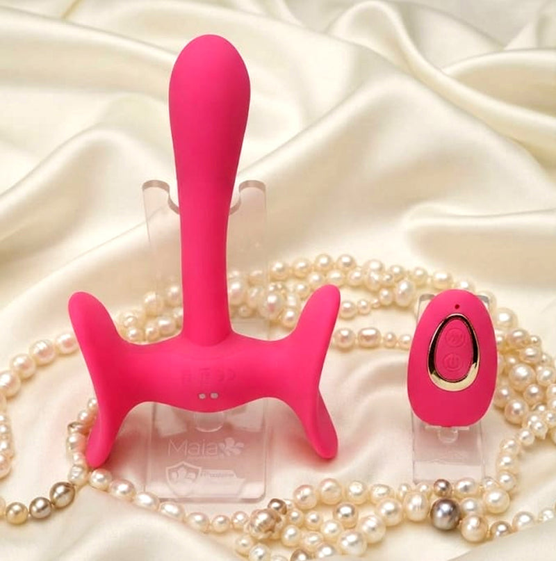 PAISLEE Dual Motor Remote Control Thigh Hold Thumping Vibrator