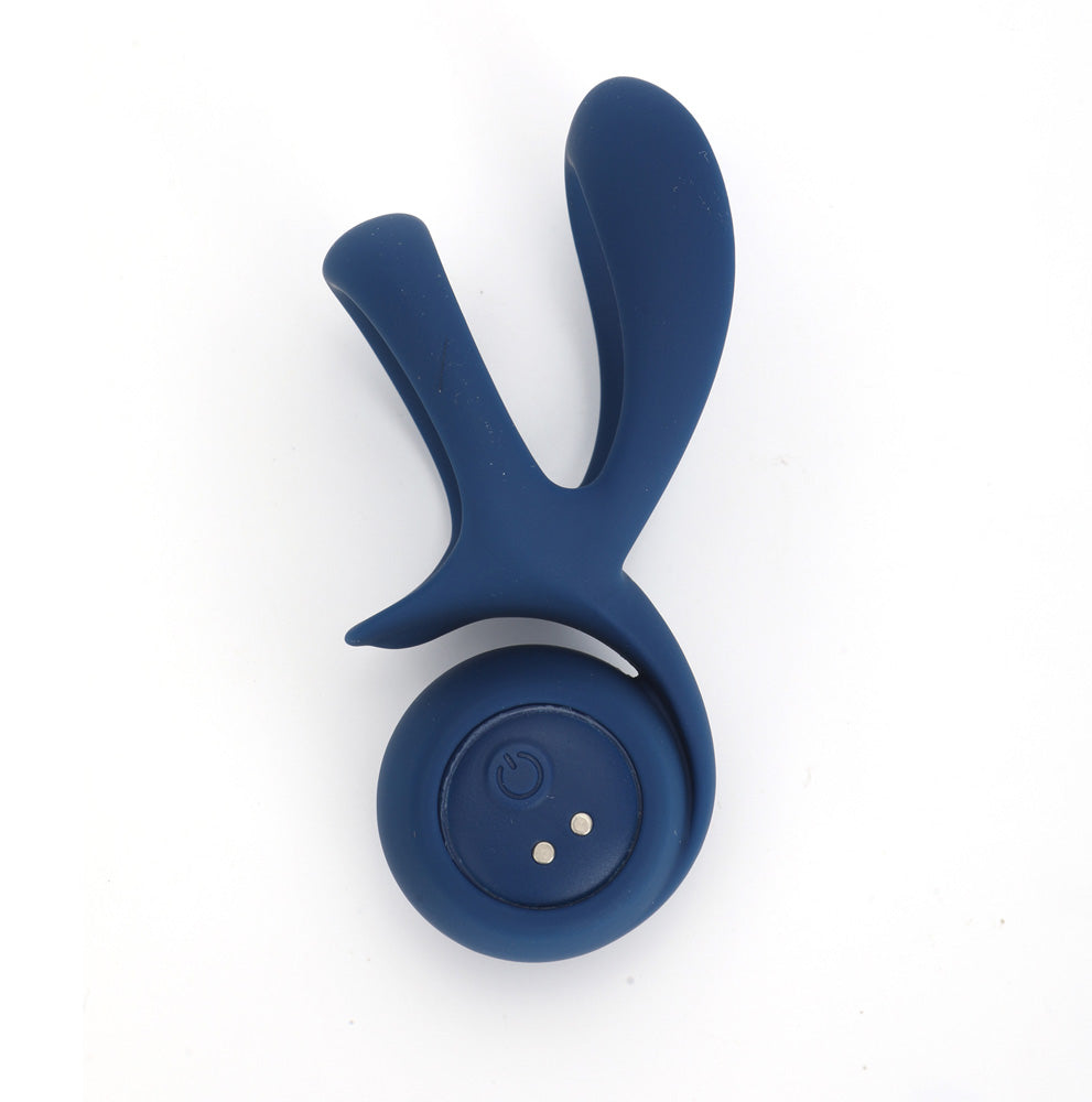 VIBELITE DOLIN 10-Function Silicone Coiled Dual Vibrating Ring