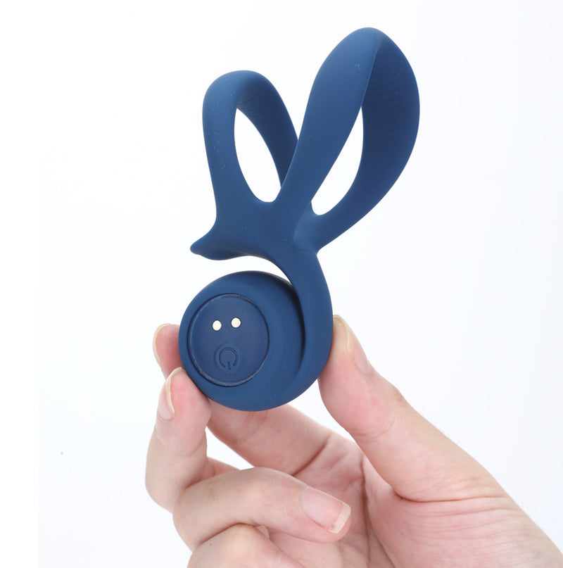 VIBELITE DOLIN 10-Function Silicone Coiled Dual Vibrating Ring