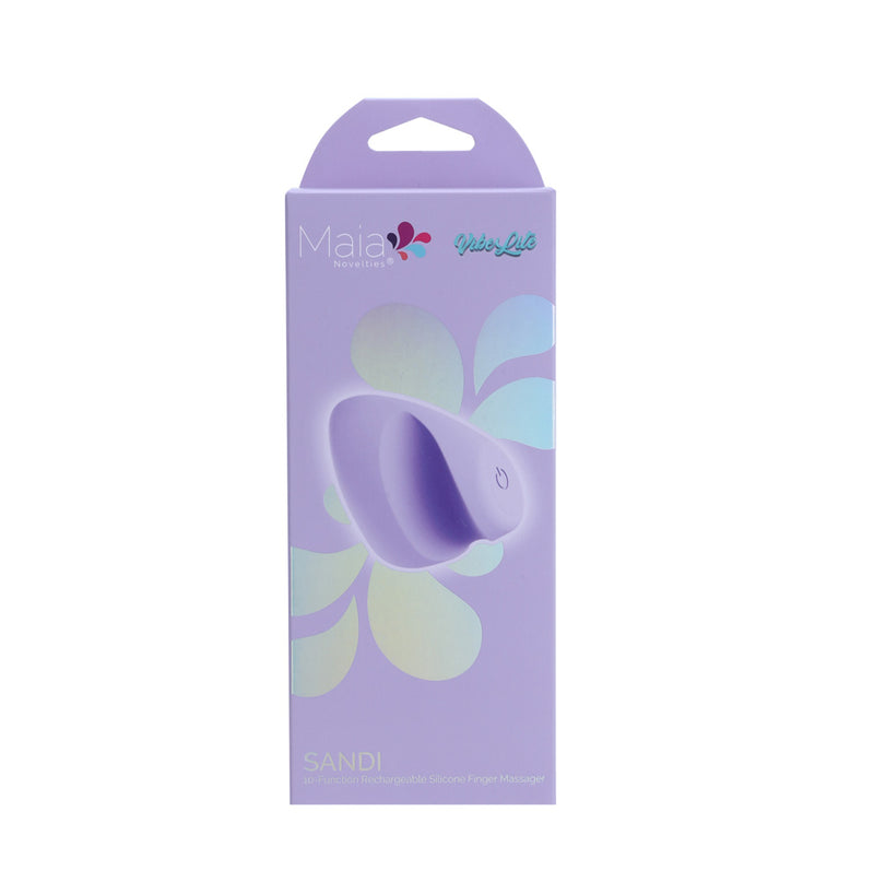 VIBELITE SANDI 10-Function Rechargeable Silicone Finger Massager