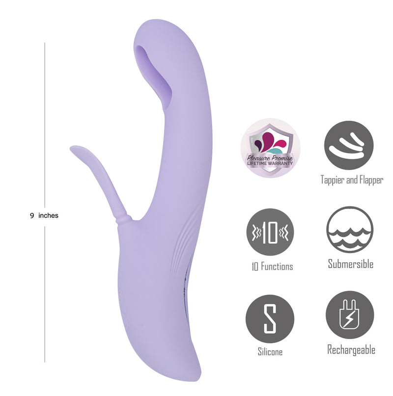 CHARLI LAVENDER 10-Function Oscillating Tapper and Flapper