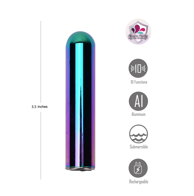 COSMO 10-Function Jaguar Powered Polished Aluminum Bullet