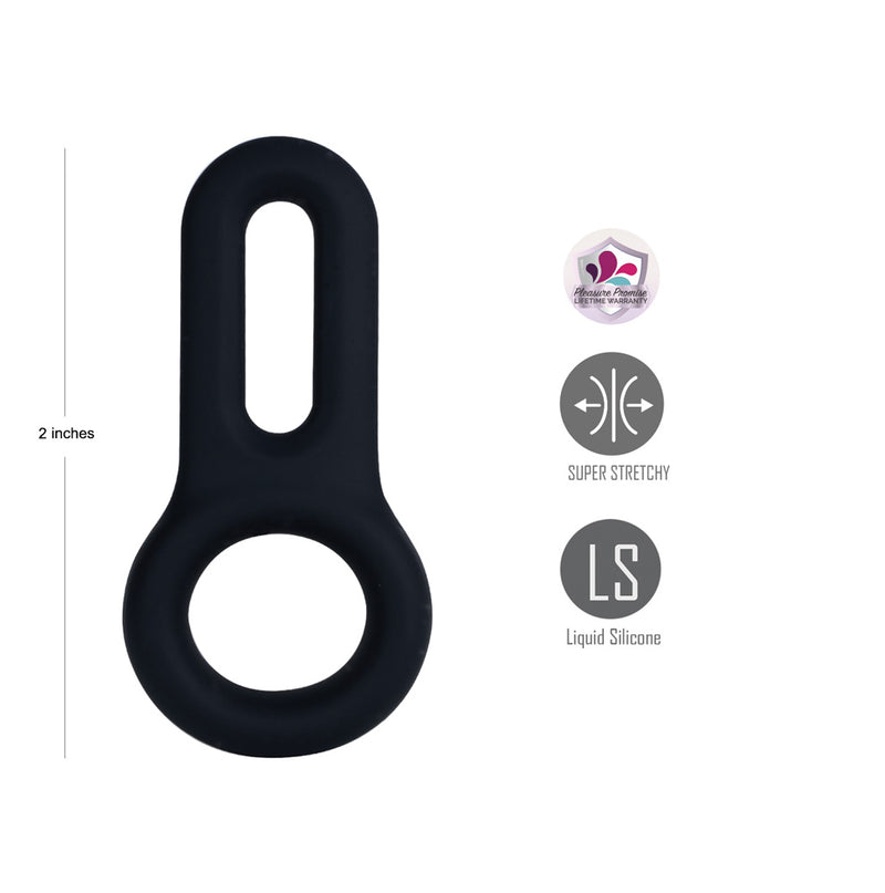 GAVIN Liquid Silicone Super Stretch Double C-Ring