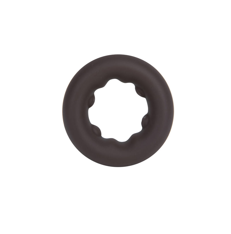 GUNNER Liquid Silicone Super Stretch C-Ring - CHOCOLATE