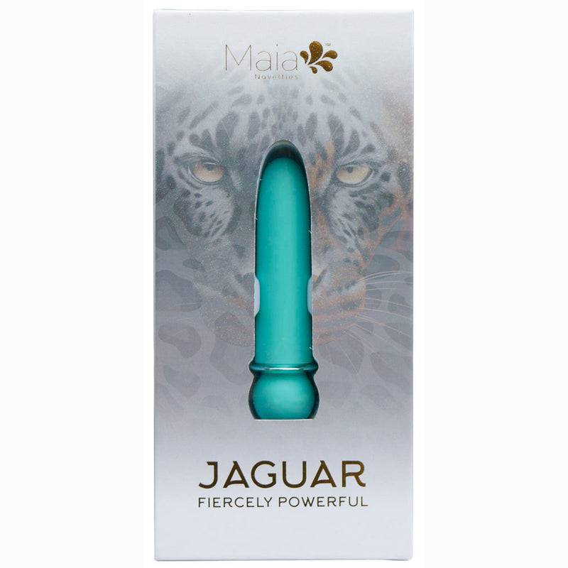 JAGUAR BLUE 10-Function Rechargeable Silicone Coated Super-Charged Bullet PRE-ORDER ONLY