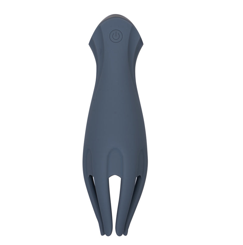LEO GREY 10-Function Silicone Vibrating Head Tickler