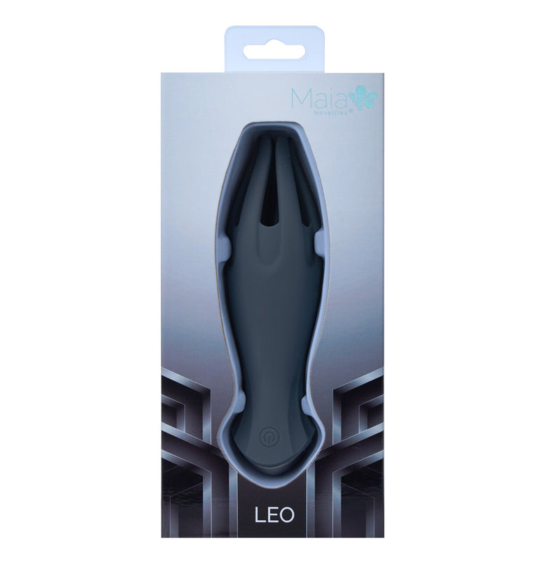 LEO GREY 10-Function Silicone Vibrating Head Tickler