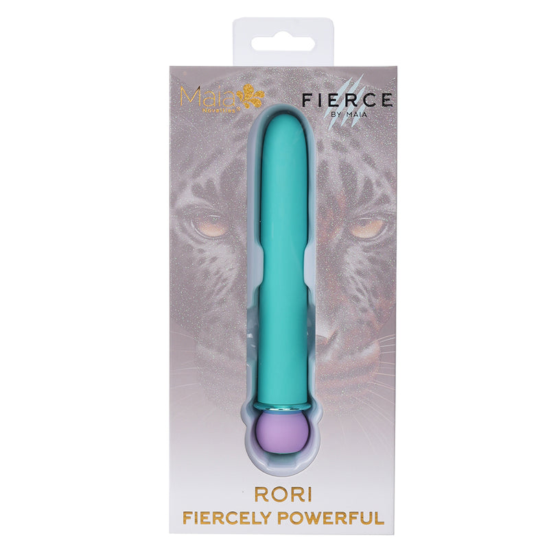 RORI BLUE Super Charged X-Long 10-Function Rechargeable Bullet Vibrator